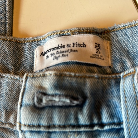Abercrombie & Fitch Light Blue High Rise Women Jeans - Picture 4 of 4